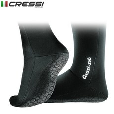 [크레씨서브] 크레씨 스쿠버다이빙 2.5mm 양말 메탈라이트 삭스, 사이즈:S