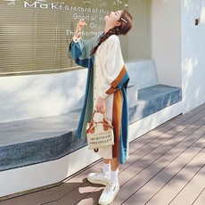 가을 임산부 원피스 우아한 빅사이즈 결혼식 티셔츠