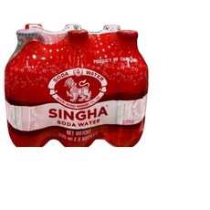 상하 소다 워터 325mlx6입, 6개, 325ml