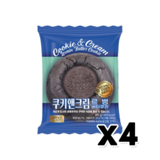 쿠키앤크림 르뱅버터쿠키 베이커리간식 85g x 4개, 단품