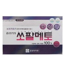 종근당건강 쏘팔메토, 60정, 2개