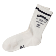 국내매장상품 UMBRO 엄브로 양말 스트라이프 그래픽 크루 삭스 아이보리(UP123CSC32) 261215