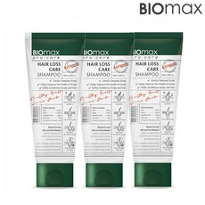 바이오맥스 바이오틴 비오틴 탈모샴푸 여행용 체험팩 100ml 3개
