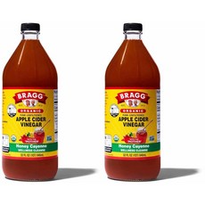 브래그 사과식초 미라클 클린스, 946ml, 2개