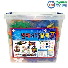 토이맨천재사각블럭400