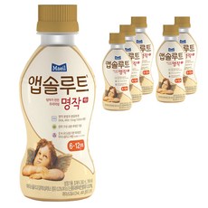 앱솔루트 엄마가 만든 프리미엄 명작 액상 분유 2단계 6-12개월 240ml, 6개입, 1세트