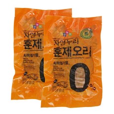 자연누리 훈제오리 400g x 2팩, 수량, 2개