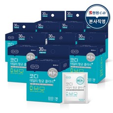 코디 데일리 항균 다용도 클리너 30매입x10팩, 300개