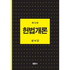 헌법개론, 성낙인 저, 법문사