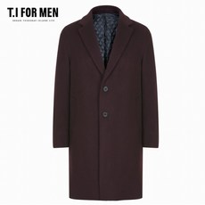 티아이포맨 (T.I FOR MEN) 캐시미어 세미오버핏 체스터코트(M188MCT802M)_X8J2