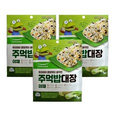 풀무원 주먹밥대장 야채 30G, 3개