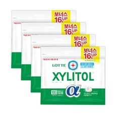 자일리톨 알파 오리지널 리필, 5개, 102g