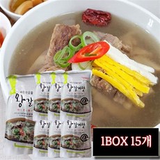 [SET] 이가네 왕 갈비탕 1kg X 15ea 무배, 15개