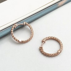 14k꼬임링귀걸이