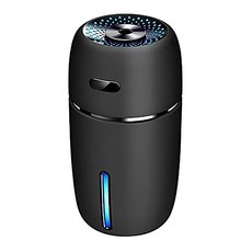 차량용가습기 USB 탁상용 소형 캠핑 휴대용 미니 자동차 아로마 에센셜 오일 가정용 안개 미스트 LED 야간 램프 200ml, NO.1_CHINA