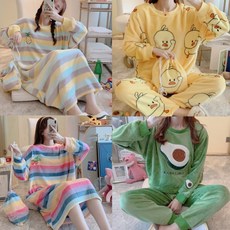 케이앤제이파트너스 언더웨어 빅사이즈 하의 여성 여자 원피스 수면 잠옷 하의