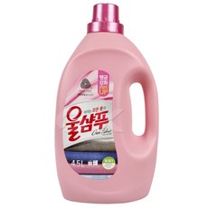 애경 울샴푸 퍼퓸 인퓨전 향 4.5L 125회분 핑크, 1개