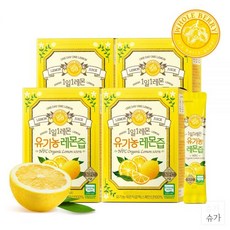 홀베리 1일1레몬 유기농레몬즙 4박스(25g x 56포), 25g, 56개