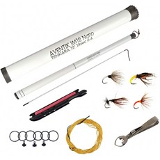Z Aventik Tenkara Rods Pro IM12 6:4 조치 6:4 모든 물 상태 품질 탄소 튜브 포장 추가 스페어 섹션 포