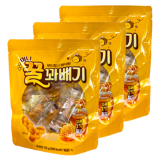 코리아에이치케이 미니 꿀꽈배기 (판매원 주식회사 씨엠몰), 3개, 52g