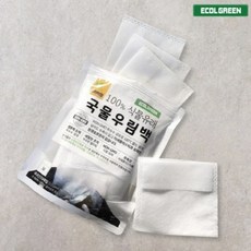 친환경 우림백 국내생산 생분해 국물 다시백 육수망 중형, 1개