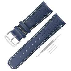 JETHENG 남성용 가죽 스트랩 23mm Citizen Eco-Drive E168 B740 B741 BJ2110 BJ2111 BJ2115 BJ2117 BJ2118 BJ2119 B
