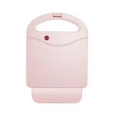 휴대용 DIY 아침 식사 가정용 샌드위치 메이커 밀폐형 가장자리 논스틱 토스트 팬 폴더 프레스 빠른 가열, 02 pink_01 EU