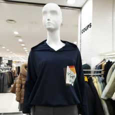 꾸즈 피케후드티셔츠