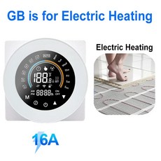 투야 스마트 비 온도조절기 물 가스 보일러 전기 바닥 난방 온도, 1개, 3) Electric Heating 16A
