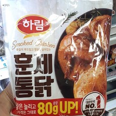하림 훈제 통닭 550g, 1개