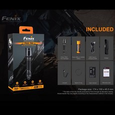 Fenix TK22 TAC 충전식 전술 손전등 배터리 포함 LED 수명 50 000 시간 2800 루멘 Hrad 라이트 SFT70, 01 TK22 TAC, 1개