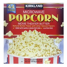 커클랜드 전자렌지 팝콘 4.1kg 무비시어터 popcorn