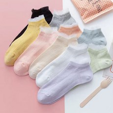발목레이스양말