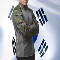 컴뱃셔츠 국산 신형 육군 컴뱃티셔츠 ROKA 코리아아미 디지털 로카티셔츠