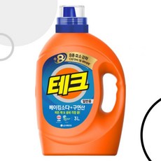 베이킹소다+구연산 실내건조 액체세제 일반 용기 3L 테크, 베이킹소다+구연산 실내건조 액체세제 일반 용기 3L 테, 1개