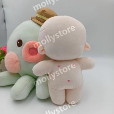 15cm 20cm 무속성 인형 솜인형 DIY 키트 아이돌인형 본체 만들기, 자수 없는 20cm 노멀 바디, 1개