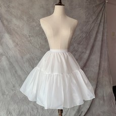 속치마 풍성한 스커트 볼륨업 한복 패티코트 블랙 코스튬 화이트 이너