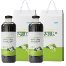 애터미 오롯이 담은 유기농 발효 노니 2병 PL, 2개, 1L
