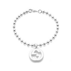 GUCCI 구찌주얼리 YBA479226001 479226 J8400 8106 INTERLOCKING 인터로킹 실버 팔찌 YBA479 22600 1
