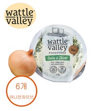 [wattle valley fruit] 와틀벨리 과일치즈 어니언&차이브 수량선택, 6개, 110g