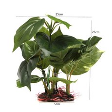 어항장식 어항꾸미기 어항장식품 24-52cm 대형 수족관 식물 플라스틱 잔디 물고기 탱크 장식 인공 가짜 수생 장식품 액세서리, 05 D1, 1개