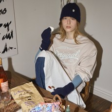 [벤시몽] [23FW] ORIGINAL LOGO SWEATSHIRT - BEIGE