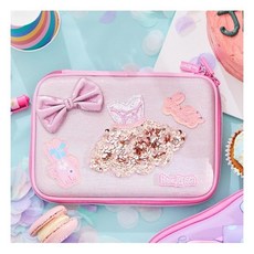 [피터젠슨] [PETER JENSEN] 스팽글발레리나 필통세트 L 핑크 (PRX62YF03