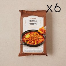 피코크 신당동식 떡볶이 1kg x 6개 세트