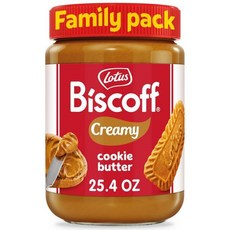 로터스 비스코프 쿠키 버터스프레드 크리미 25.4온스, 25.4 Ounce (Pack of 1), CREAMY, 1개