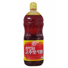 오쉐프 고추맛기름, 1.5L, 15개