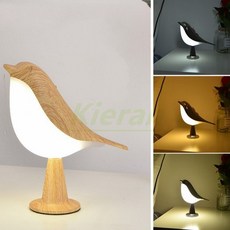 차량용테이블 시트백테이블 카시트트레이 모던한 심플한 까치 Led 테이블 램프 침실 서재 침대 머리맡, 05 E-Tricolor light, 1개