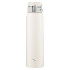조지루시 SM-SF48-WM 화이트 경량 보냉 보온 원터치 오픈 텀블러, 480ml, 1개