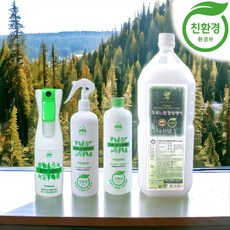 초록느낌 친환경인증 고함량 피톤치드(분사기세트 500ml 2000ml)/편백액 피톤치드용액 항균 탈취 새집증후군 암모니아 항곰팡이 제거, 옵션1.피톤치드 스프레이 500ml 1통, 1개 - 편백추출물