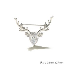 고급 브로치 사슴뿔 포인트 빈티지 니트 액세서리 MK26621